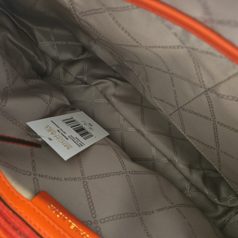 Michael Kors Optic Orange Handbag (Brand New With Tag)